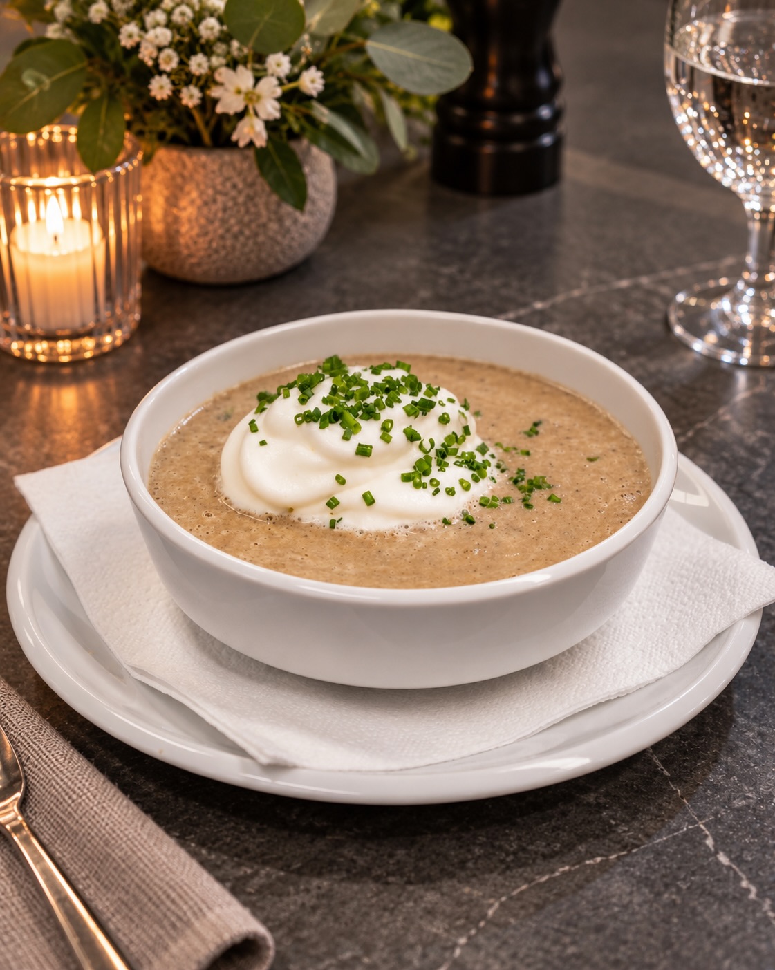 Edelpilz Schaumsüppchen aus unserer aktuellen Wochenkarte! 🍄‍🟫🍲

#restaurant #gastro #wattens #soup #aperitiv5#restaurant, #gastro, #wattens, #soup, #aperitiv