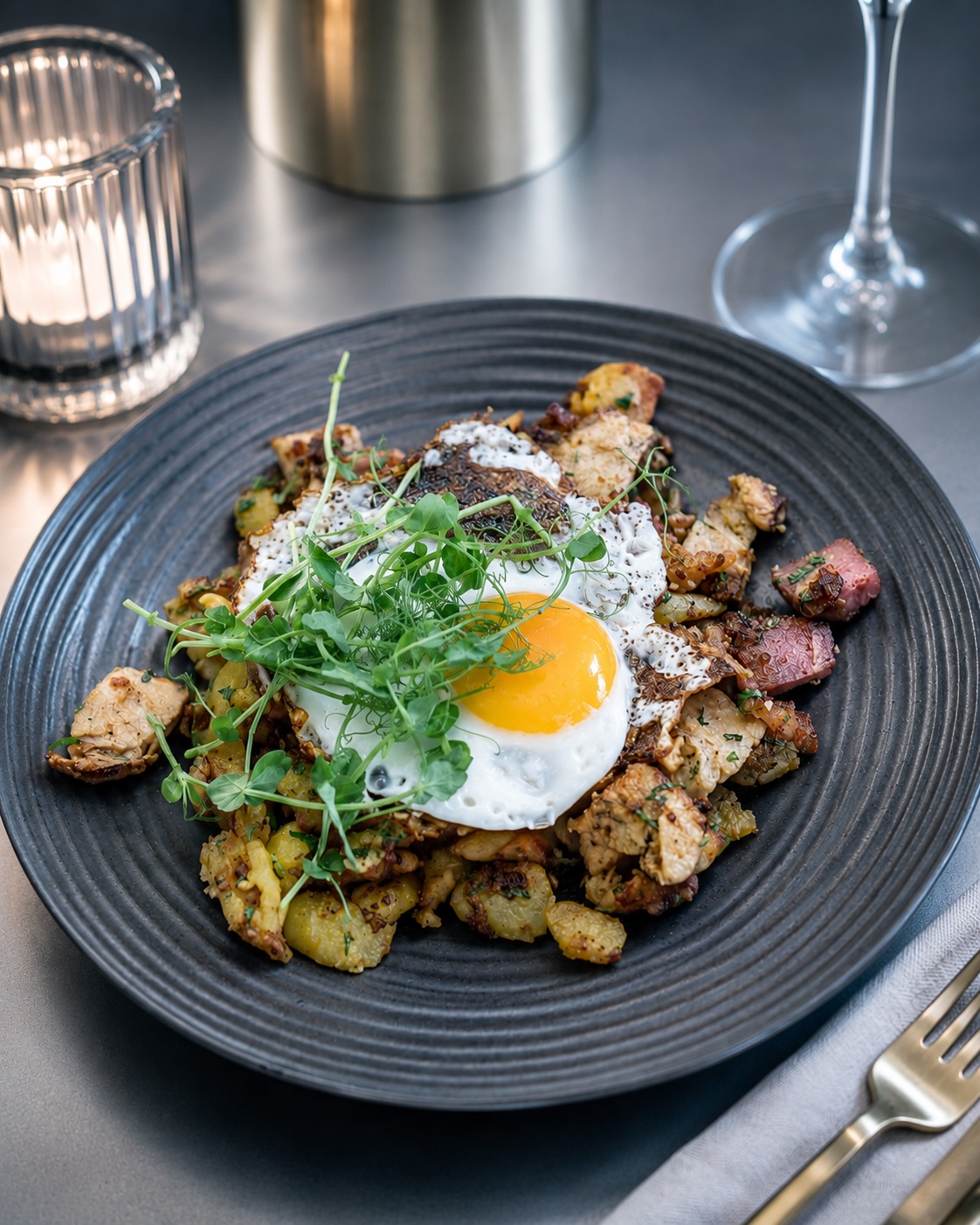 Tiroler Bauerngröstel mit Spiegelei aus unserer aktuellen Wochenkarte! 🥔🍳

#menü #dinner #food #cooking #gröstel8#menü, #dinner, #food, #cooking, #gröstel